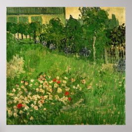 Daubignys Garden av Vincent van Gogh, Le Jardin Poster