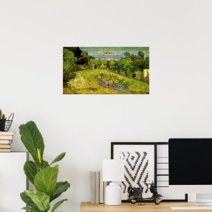 Daubignys Garden av Vincent van Gogh, Le Jardin Poster