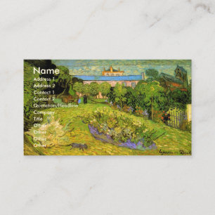 Daubignys Garden av Vincent van Gogh, Le Jardin Visitkort