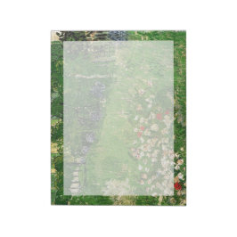 Daubignys Garden. Vincent van Gogh. vacker Anteckningsblock