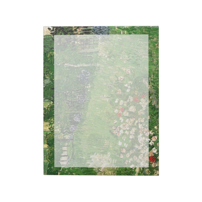 Daubignys Garden. Vincent van Gogh. vacker Anteckningsblock (Roterad)