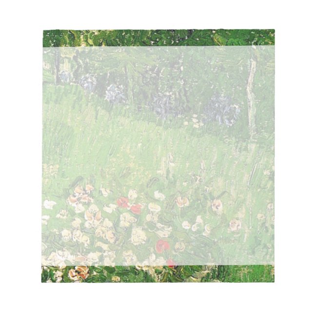 Daubignys Garden, Vincent Van Gogh, vacker. Anteckningsblock (Framsida)
