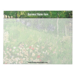 Daubignys Garden, Vincent Van Gogh, vacker. Anteckningsblock