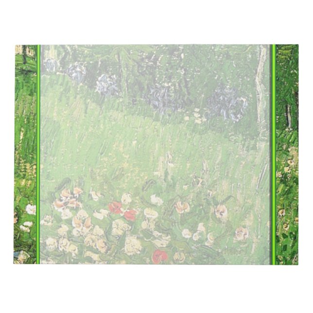Daubignys Garden, Vincent Van Gogh, vacker. Anteckningsblock (Framsida)
