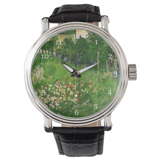 Daubignys Garden, Vincent Van Gogh, vacker. Armbandsur (Framsida)