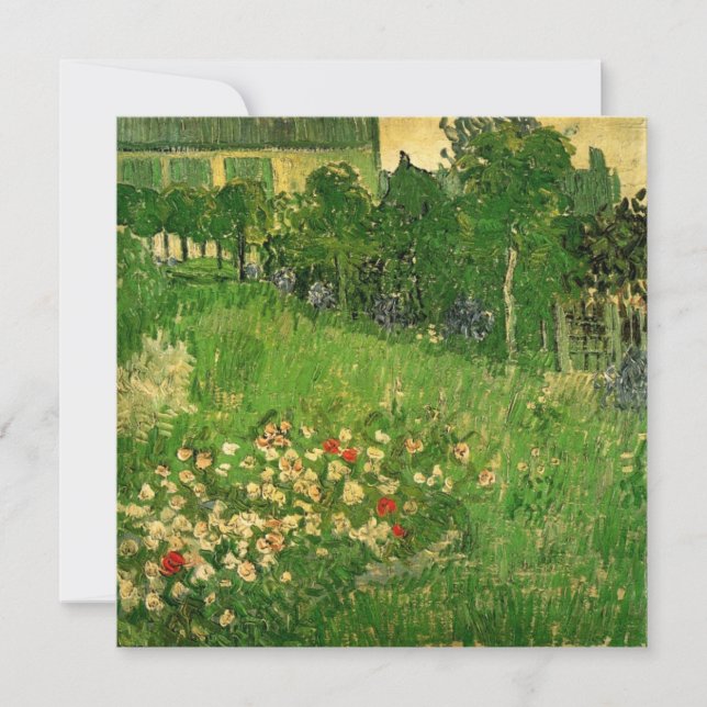 Daubignys trädgård av Vincent van Gogh, Le Jardin (Framsida)