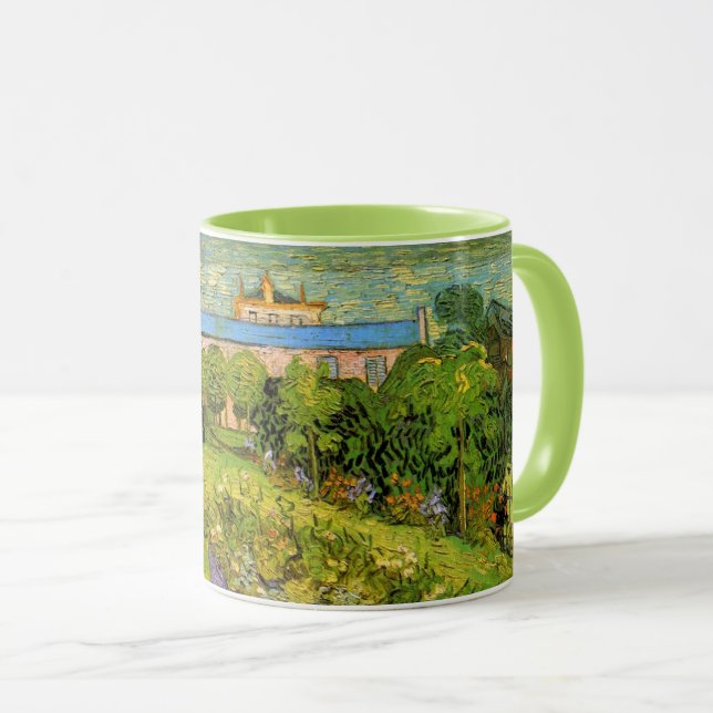 Daubignys trädgård av Vincent van Gogh, Le Jardin Mugg (Framsida höger)