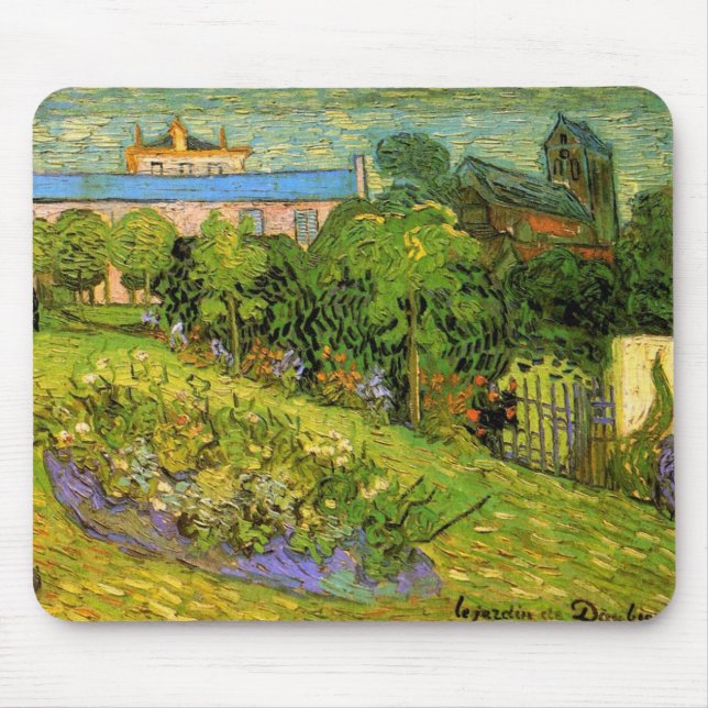 Daubignys trädgård av Vincent van Gogh, Le Jardin Musmatta (Framsidan)