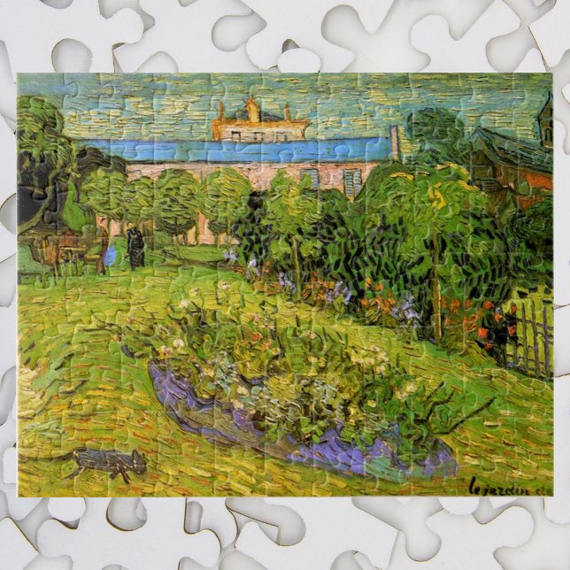 Daubignys trädgård av Vincent van Gogh, Le Jardin Pussel (Skapare uppladdad)