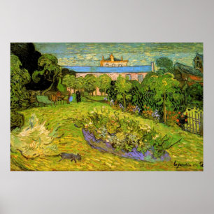 Daubignys trädgård av Vincent van Gogh, Trädgården Poster