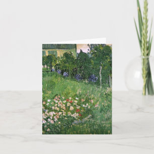 Daubignys trädgårds- Van Gogh konst Kort