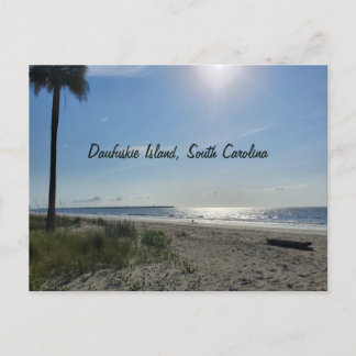 Daufuskie Island Hilton Head South Carolina Beach Vykort