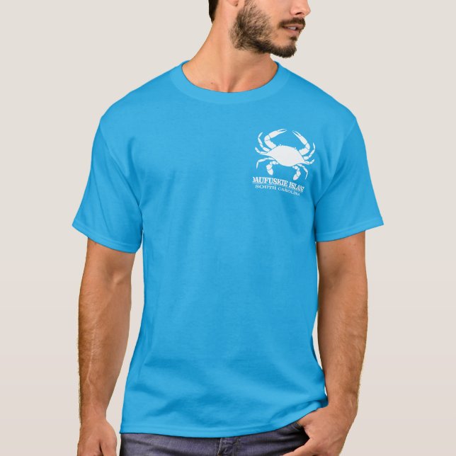 Daufuskie (krabba) t shirt (Framsida)