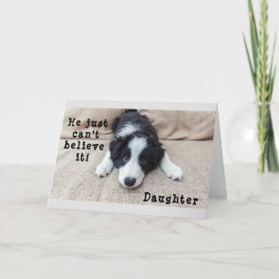 DAUGHERS "21:a" BIRTHDAY MED KÄRLEK Card Kort