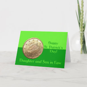 Daughn & Make Lycklig St. Patrick's Day Kort