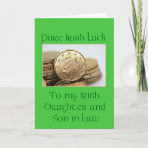 Daughn & Make Lycklig St. Patrick's Day Kort