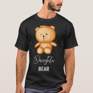 Daughter Bear - Funny Family T Shirt