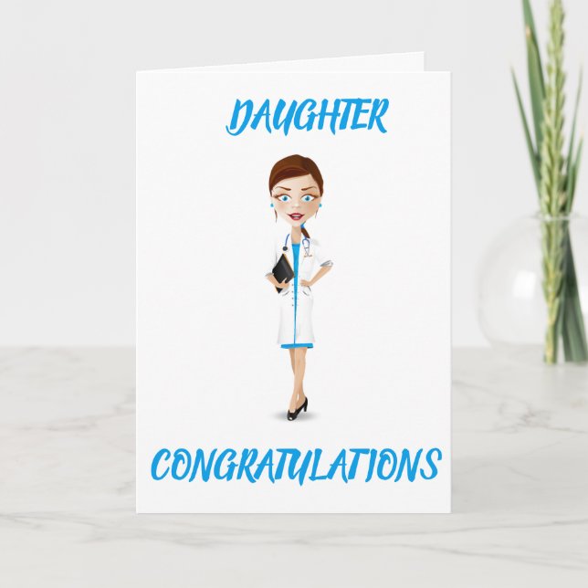 ***DAUGHTER*** BLIR DOKTOR SÅ STOLT KORT (Framsida)