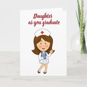 **DAUGHTER BLIR NURSE** SÅ STOLT AV DIG KORT