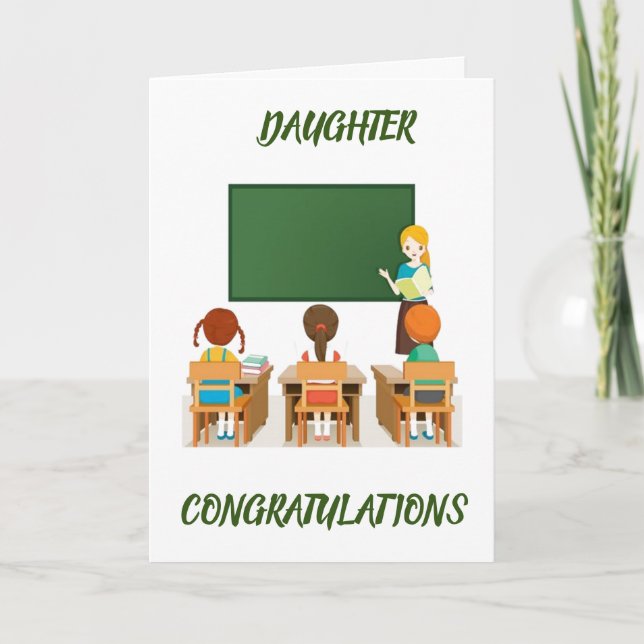 ***DAUGHTER*** BLIR TEACHER SÅ LÅNGT KORT (Framsida)