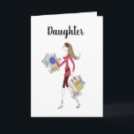 **DAUGHTER** CELEBRAR DIG! BIRTHDAG KORT<br><div class="desc">JAG KÄRLEKAR PERSONLIGEN DETTA KORT. DET SÄGER ALLT... .*GRATTIS PÅ FÖDELSEDAGEN* OCH *DAUGHTER*</div>