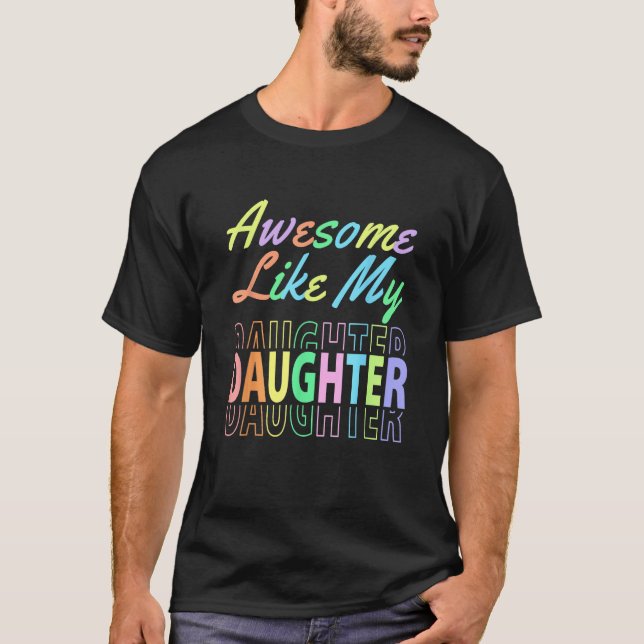 Daughter Family In Law Child Daughter in Law Favor T Shirt (Framsida)