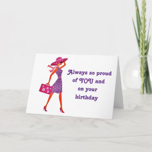 "DAUGHTER" GRATTIS PÅ FÖDELSEDAGEN** KORT