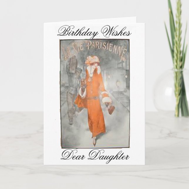 DAUGHTER GREETARD KORT (Framsida)