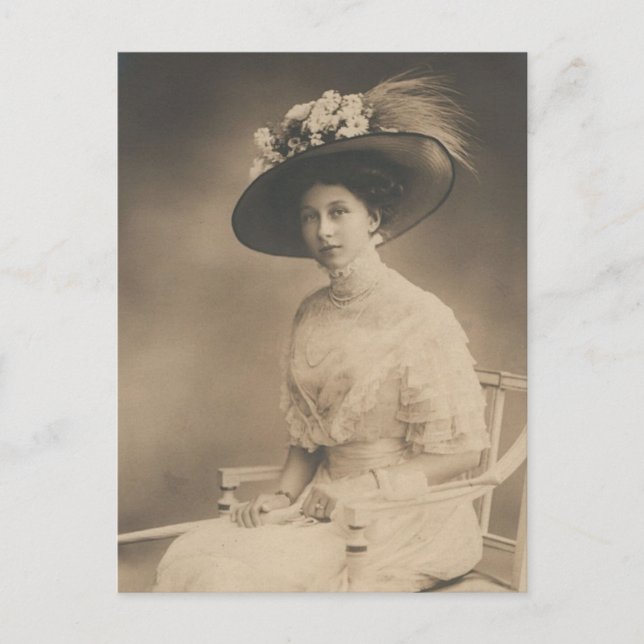 DAUGHTER Kaiser Wilhelm II av Tyskland #043D Vykort (Framsida)