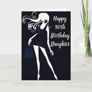 "DAUGHTER S ***3Oth**** BIRTHDAG PRIDE/KÄRLEK Kort