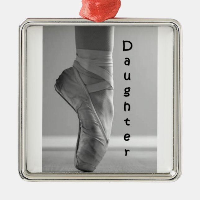 "DAUGHTER S" BALLERINA ORNAMENT (Framsidan)