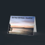 DAUGHTER-SOL UPP TILL SOL DOWN BIRTHDAY HAPPINESS KORT<br><div class="desc">DET HÄR SUNRISET ÄR ETT UNDERBART SÄTT ATT SÄGA GRATTIS PÅ FÖDELSEDAGEN "TILL DIN DAUGHTER!"</div>