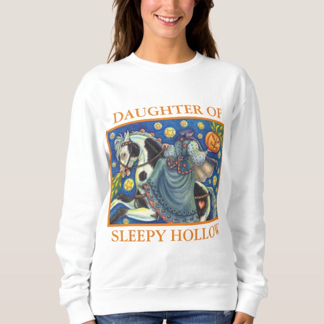 DAUGHTER SÖMNIG HOLLOW HALLOWEEN SWEATSHIRT T SHIRT (Framsida)