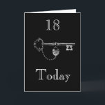 DAUGHTER/SON 18:e BIRTHDAY-KORT Kort<br><div class="desc">KAN ANPASSAS. DET KAN VARA FÖR FLICKA ELLER BOY, BARA ÄNDRA TEXTEN I DIKT.</div>