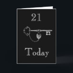 DAUGHTER/SON 21:A BIRTHDAY-KORT KORT<br><div class="desc">KAN ANPASSAS.</div>