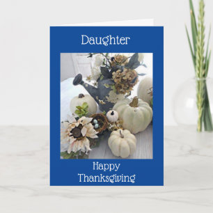 ***DAUGHTER*** TACFUL FÖR "DU" I THANKSGIVING HELGKORT