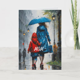 DAUGHTER TILL MAMMA PÅ MORS DAG TACK KORT