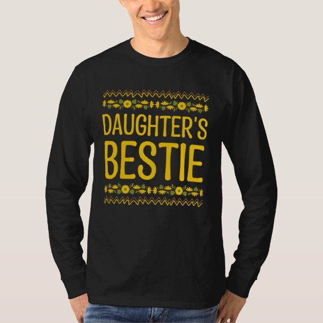 Daughters Bestie Mom Mother s Day Mommy Parents Mo T Shirt (Framsida)
