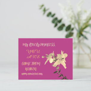 DAUGHTERS DAY FLOWER GIFT VYKORT