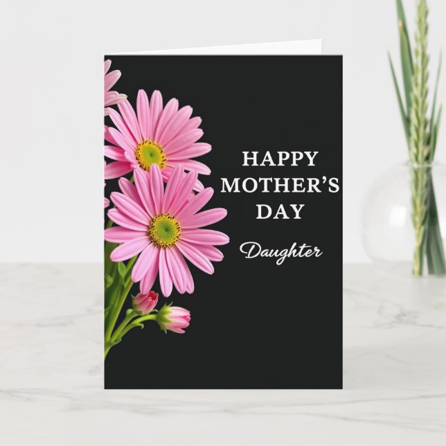 Daughters Day Wishes Card Kort (Framsida)
