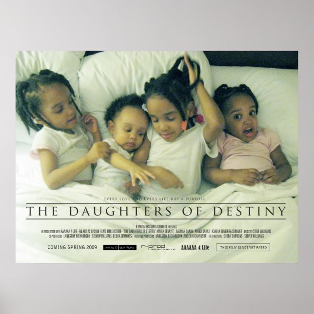 Daughters of Destiny Movie Poster (Framsidan)