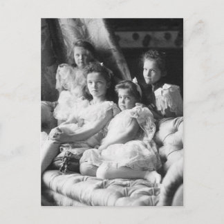 Daughters tsar of Russia, OTMA Romanov Vykort