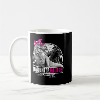 Daughtersaurus t Rex Dotter Dinosaur Matching Fa Kaffemugg