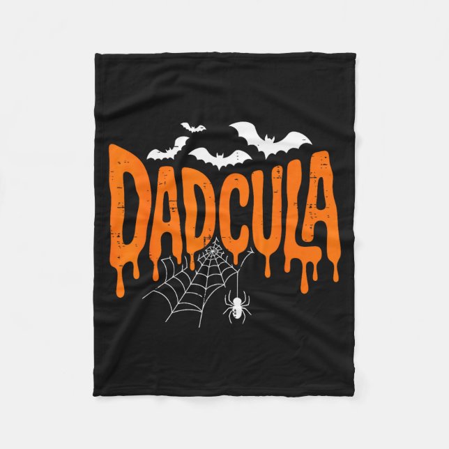 Daula Funny Halloween Dad Costume Sder Bat For Dad Fleecefilt (Framsidan)