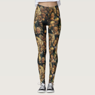 Daumiers uttryck Art leggings