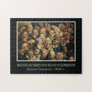 Daumiers uttryckspussel pussel