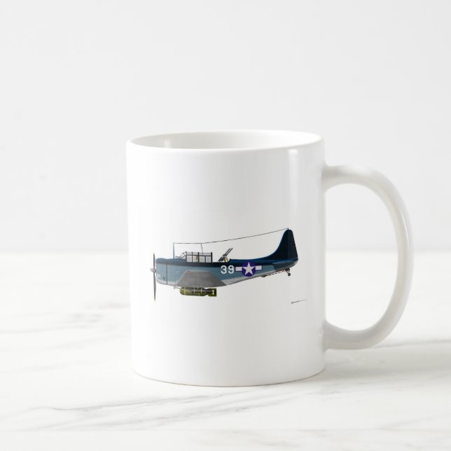 Dauntless Douglas SBD-5 Kaffemugg (Höger)