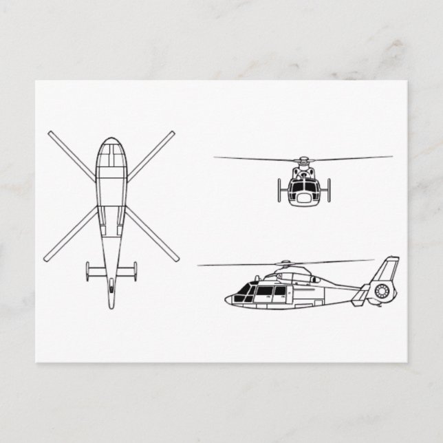 Dauphin2 Vykort (Framsida)