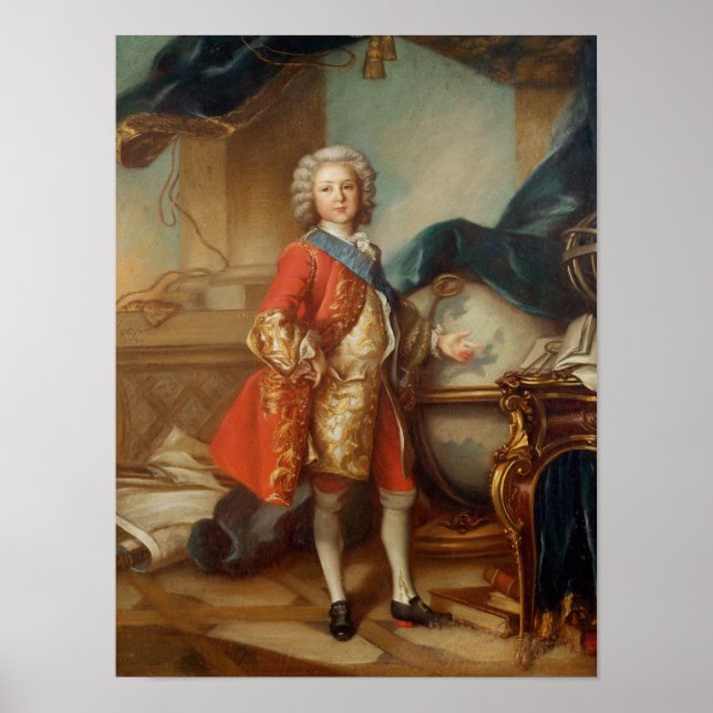 Dauphin Charles-Louis av Frankrike Poster (Framsidan)