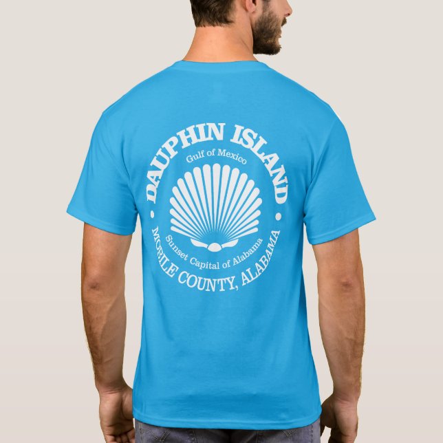 Dauphin Island (årskel) T Shirt (Baksida)